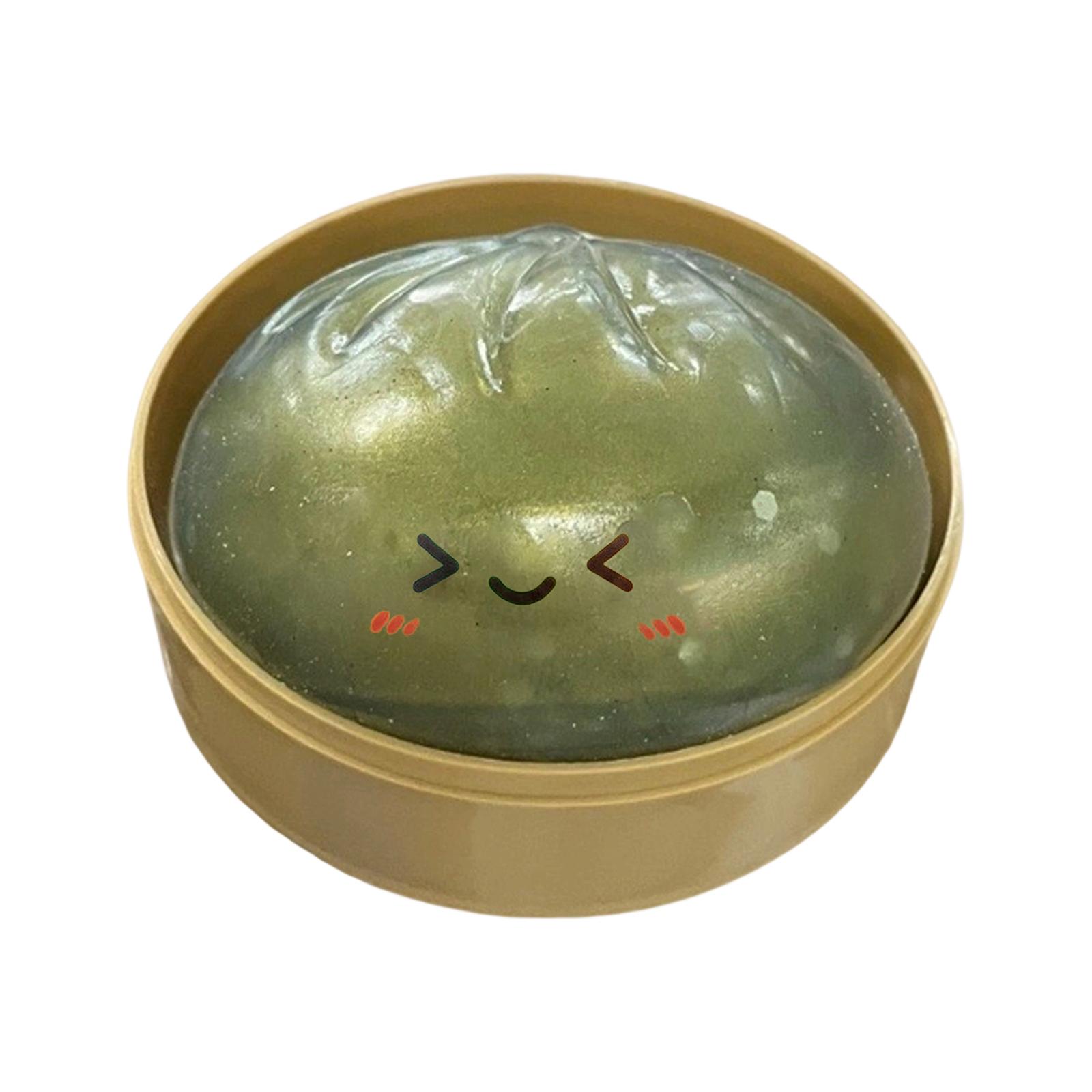 

Squishy Bun Stress Relief Toy Soft Slow Rising Sensory Squeeze Toy for Adults and Kids Stress Anxiety Relief and Fidget Toy One Size