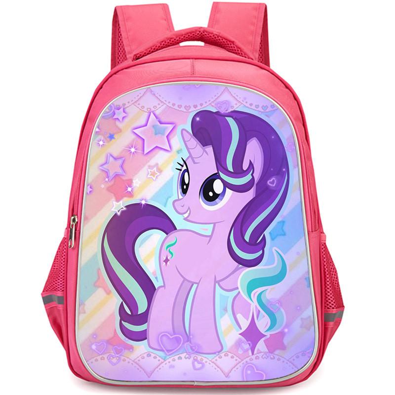 Little My Fashionable Pony Backpack For Young Girls Sweet And Fresh Style