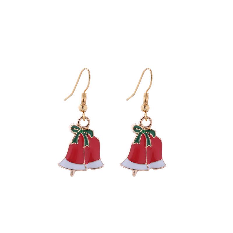 Christmas Earrings: Small Santa, Reindeer, Snowman Studs