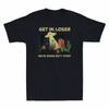 Get In Loser We're Doing Butt Stuff Alien UFO T-Shirt Retro Men's Black Navy Tee