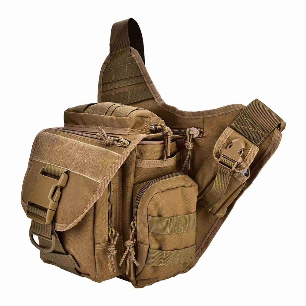 Multifunctional Climbing Saddle Bag High Density Nylon Travel Shoulder Bag  Cycling