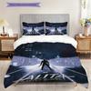 Future Warrior Alitas Battle Bedding (1 * duvet cover + 2 * pillowcase, without core) 2D Flat Soft and comfortable Duvet cover and pillowcase