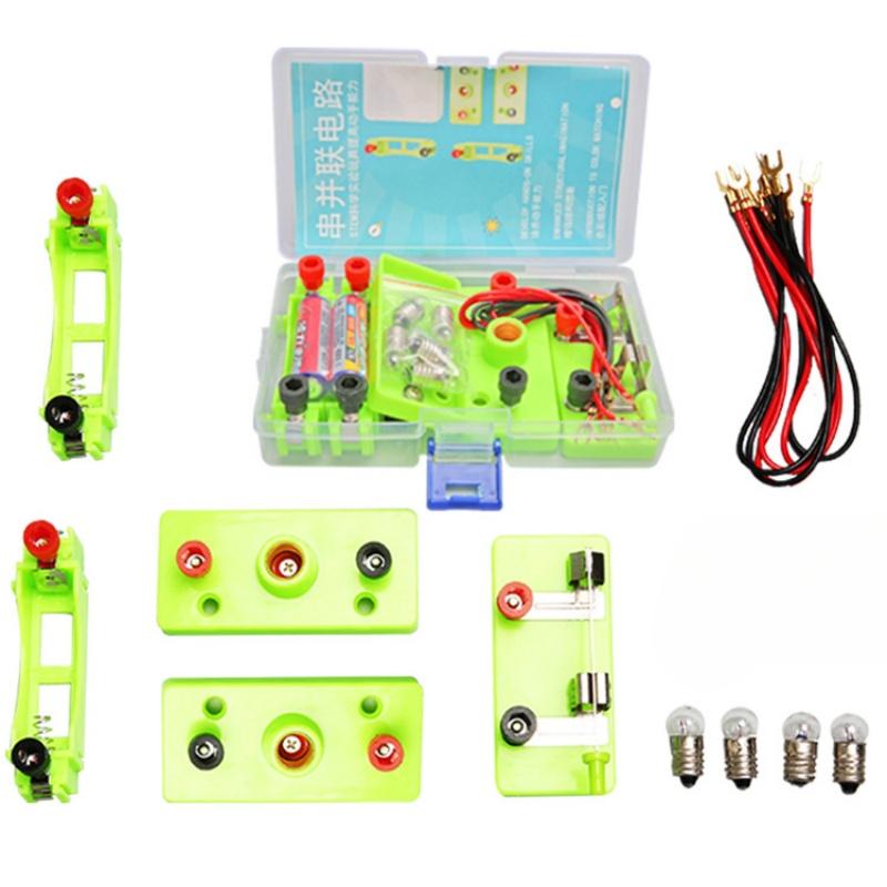 Hands-on Ability Basic Circuit Electric Circuit Experiment Electricity Learning Kit Montessori Learning Experiment Set toys