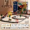 Free Shipping Assembled Fuxing Hao High-Speed Electric Train Set for Toddlers