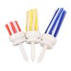 3PCS  Colored Tee Plastic Nylon Bristle Low Friction Golfing Tees Training Accessories for Men W