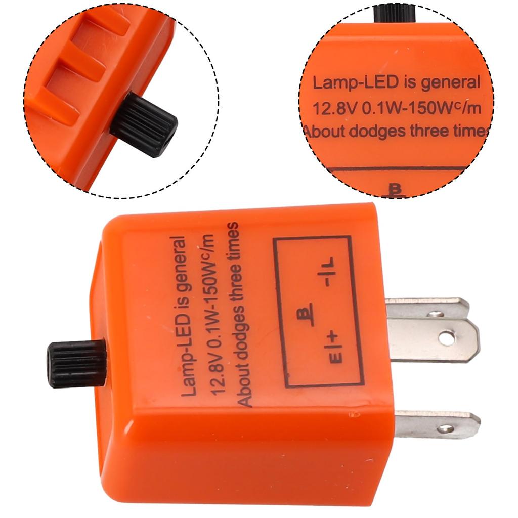 0.02A To 20A Flasher Relay 0.1W-150W.c/m Car Accessories