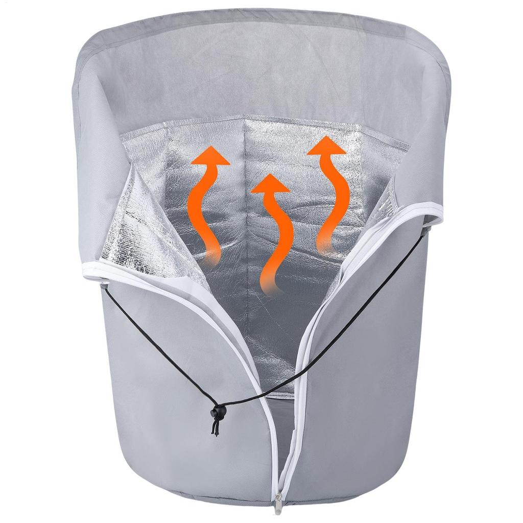 Plant Pot Covers for Winter Warm Garden Plant Insulation Cover Planter Insulation Bag Flower pot protective cover for Outdoor