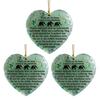 Elephant Sisterhood Keepsake Ceramic Round/Heart Ornament Elephant Friendship Hanging Ornaments Gift for Best Friends