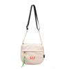 Oxford Cloth Small Shoulder Bag For Women With Zipper Closure And Inner Phone Pocket