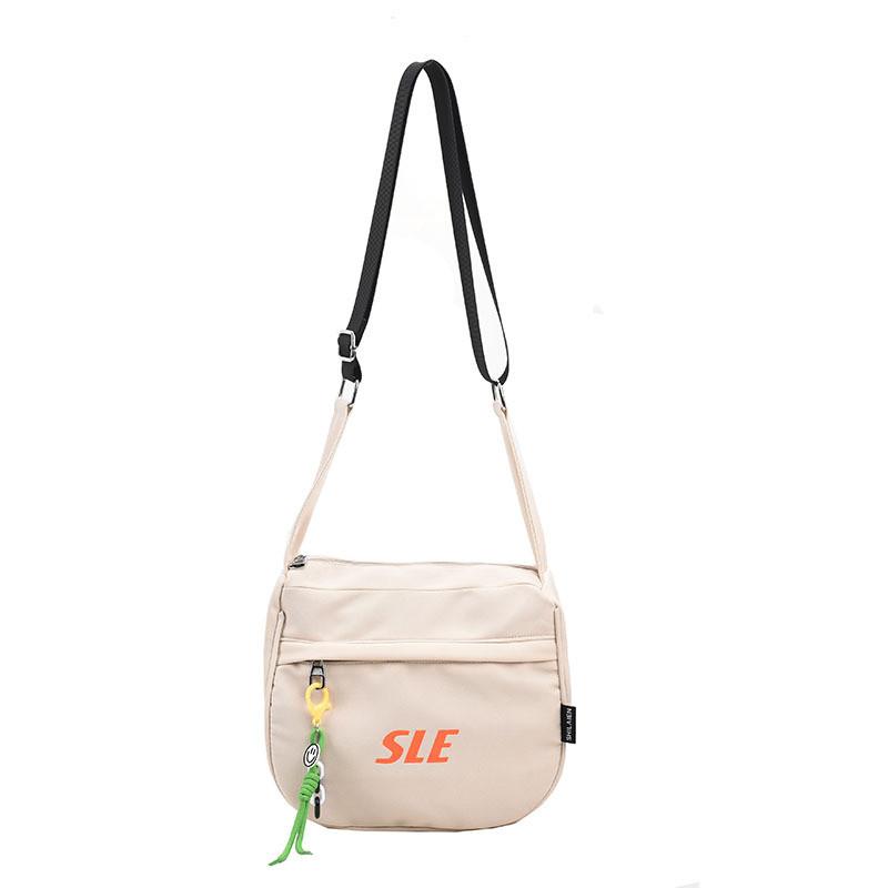 Oxford Cloth Small Shoulder Bag For Women With Zipper Closure And Inner Phone Pocket