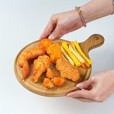 Rollenspiel Lebensmittelset Simulierte Gebratene Hähnchenflügel und -beine KFC Simulation Orleans Hähnchenbein Modell Spielzeug für Kinder Jungen & Mädchen