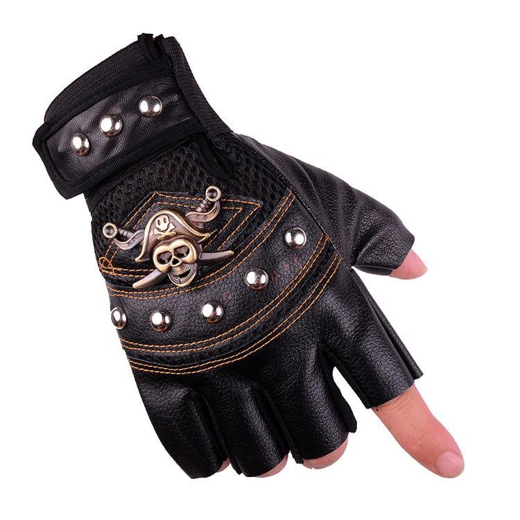 Cycling Gloves New Spring and Summer Men and Women Outdoor Bicycle Climbing Fitness Sports Sunshade Thin Half Finger Gloves