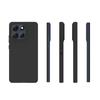 For Motorola Moto G86 Power 5G TPU Case WANLONFENG MS Series Matte Back Cover with Tempered Glass (Big Hole Lens)