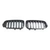 Grelha de Rim Preta Brilhante do Para-choque Dianteiro Compatível com BMW X3 X4 F25 F26 2014-2017