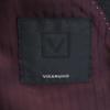 VISARUNO Made In Japan Wool Striped Pattern Suit Setup Upper 4M/lower 82 Men's Used