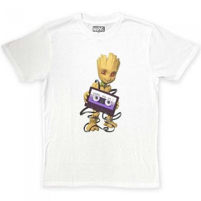 Guardians Of The Galaxy Unisex Adult Cosmic Tape T-Shirt