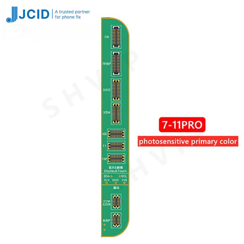 NEW JCID JC V1SE V1S PRO Dot Matrix Face LCD True Tone Photosensitive Original Color Fingerprint Battery Board for IPhone X-16pm
