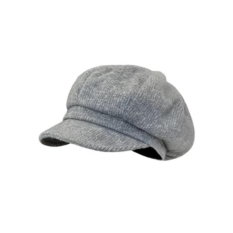 1pc Street Women Beret Hat,Mesh Polyester Embroidery Retro Literary Windproof Heat Caps,Suitable for Holiday Party Halloween