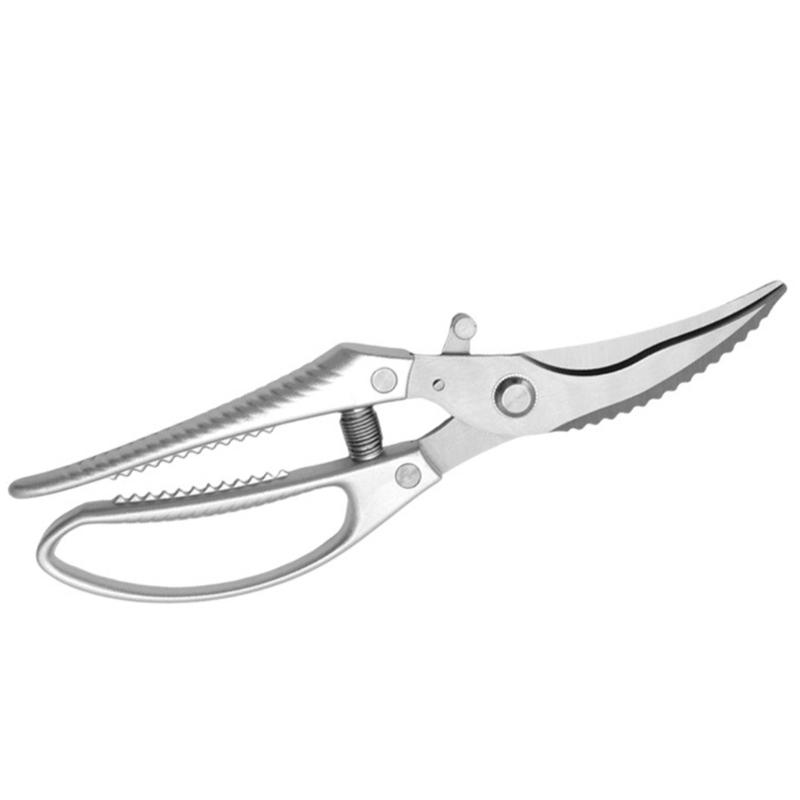 

Stainless Steels Kitchen Shears Scissors with Coating for Cutting Poultry Bone Fish Vegetables Ergonomic Grip Design 1