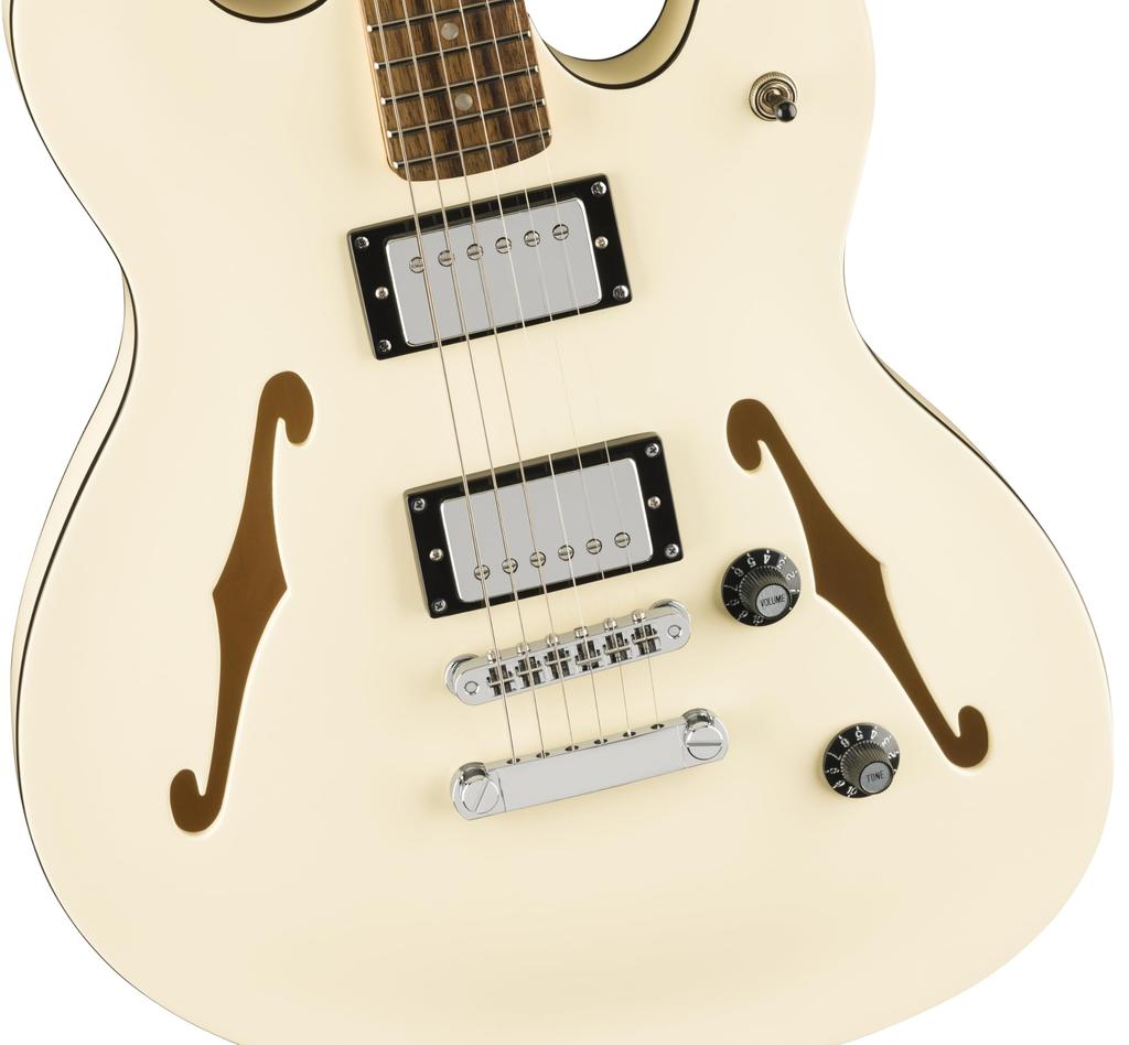 Squier by Series Starcaster Deluxe Laurel Fingerboard Olympic White Squier Fender/Affinity