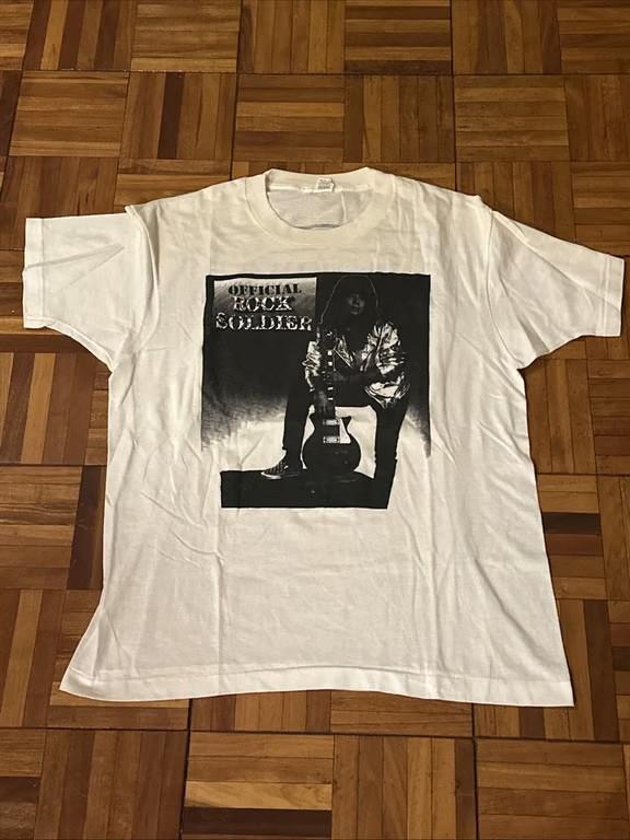 ACE FREHLEY Винтажная концертная футболка 90-х Rock Soldiers SS Space Kiss Band Tee RIP Унисекс футболка L