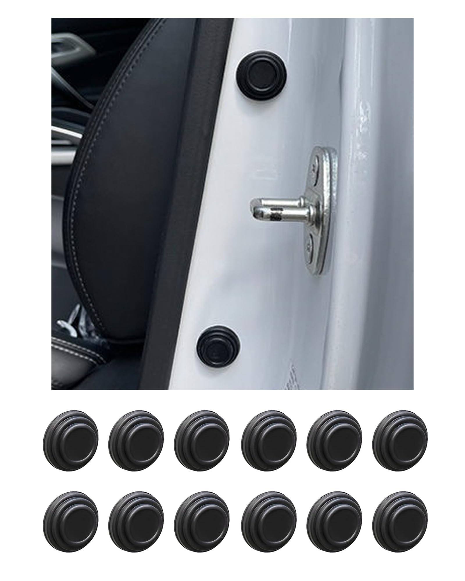 

SHILSJ Car Door Cushion Door Sound Insulation Shock Absorber Honda New Model Civic Sedan