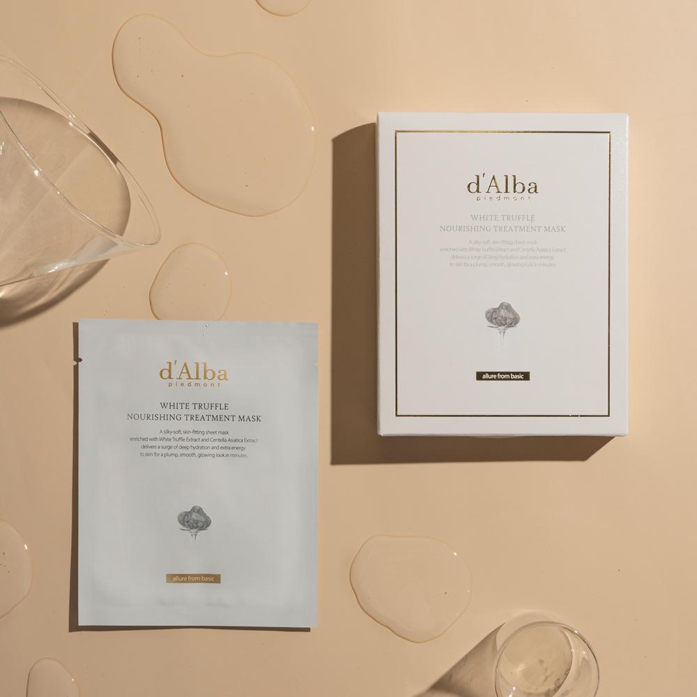 [dalba] Nourishing & Cica Mask Pack Set (2 Types, 4 Boxes)