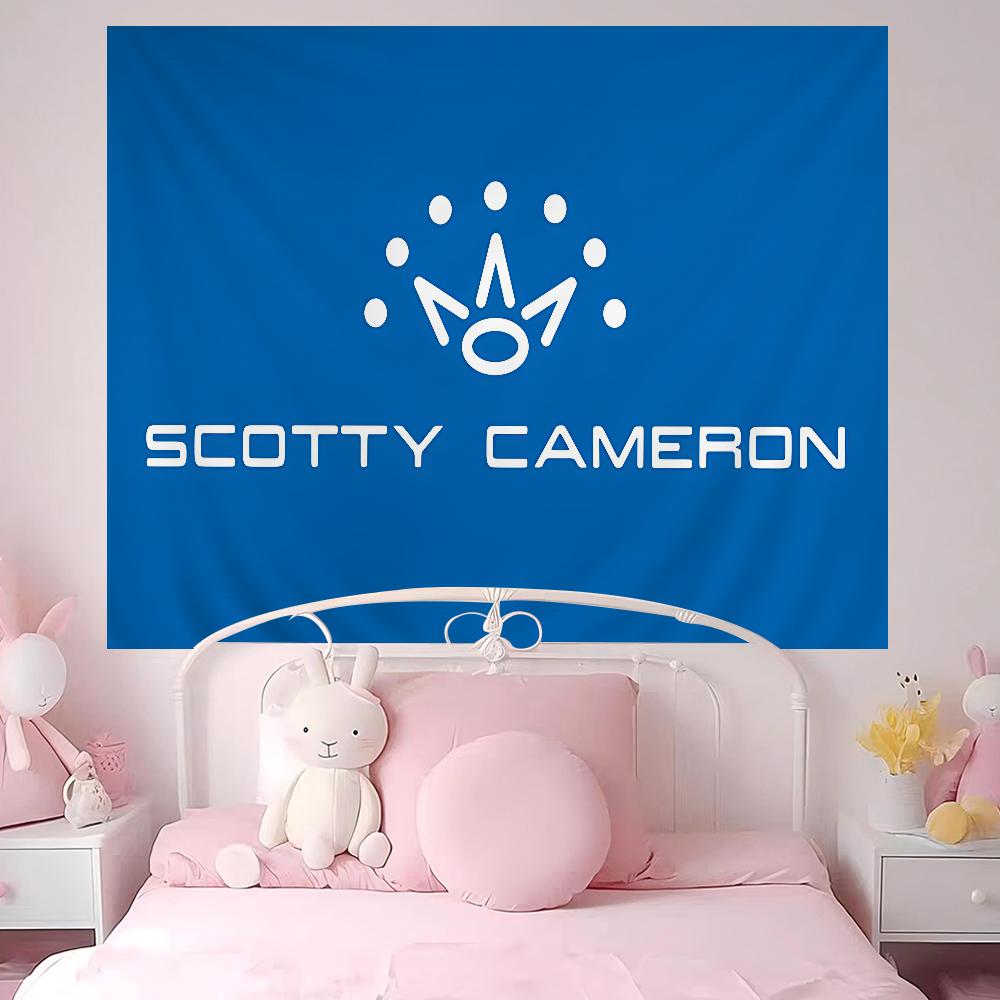 SScotty CCamerons Cartoon Tapestry For Living Room Home Dorm Decor INS Home Decor