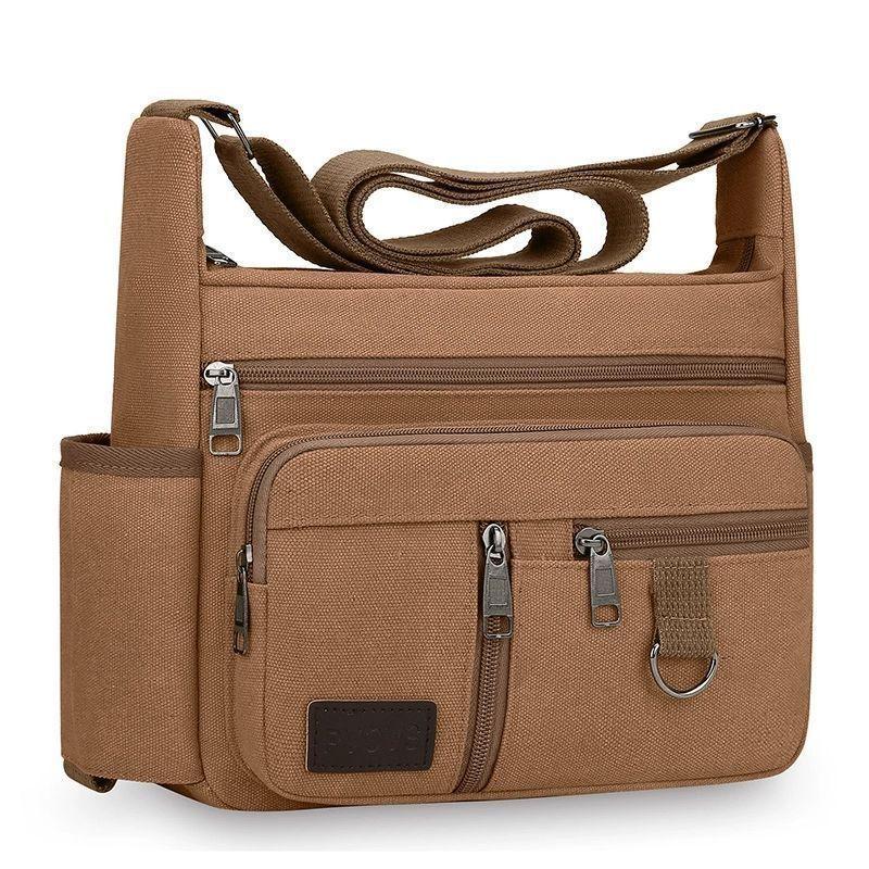 Canvas Werkzeugtasche mit strapazierfähiger Naht für Reisen und den täglichen Gebrauch für Männer