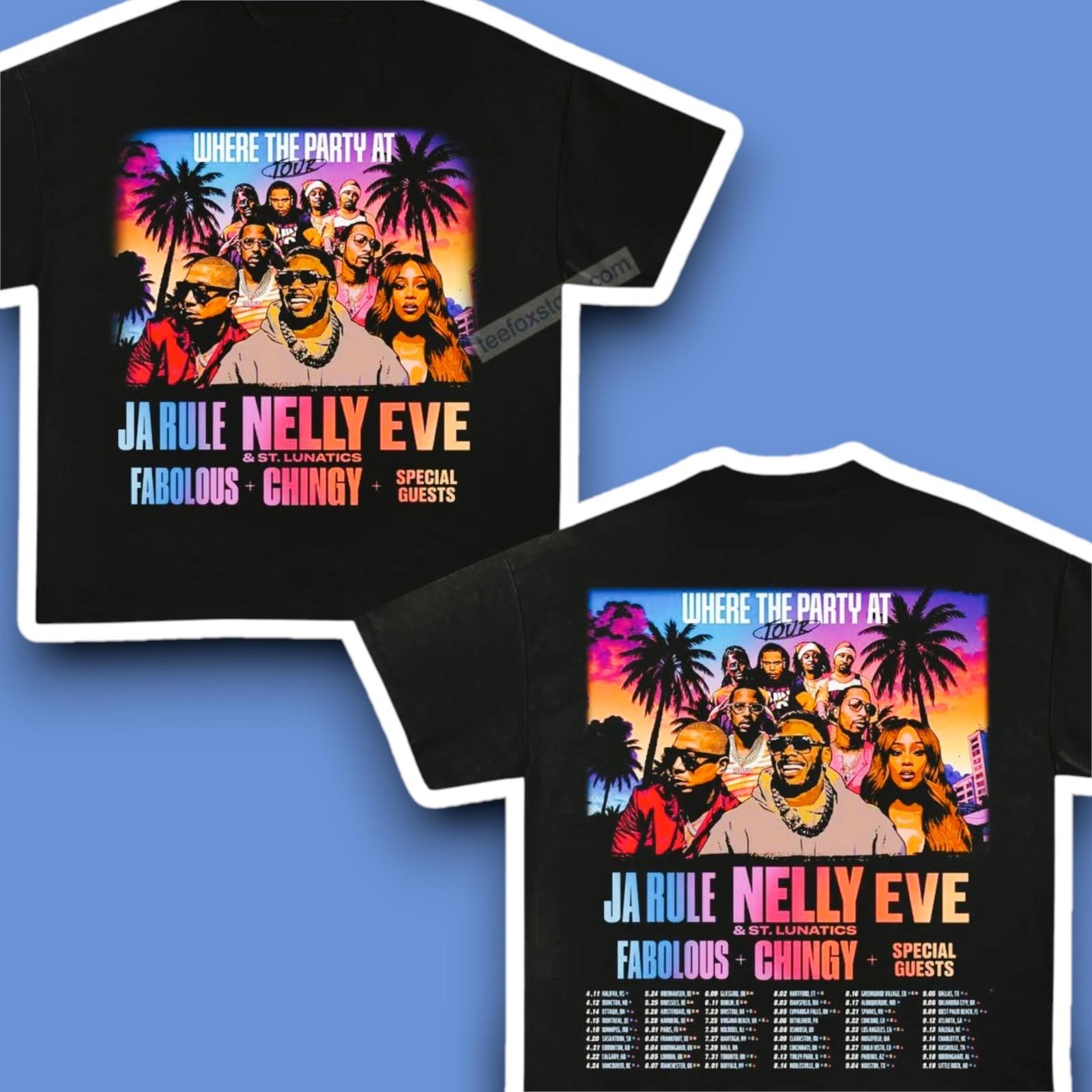 HOT SALE!! Where The Party At Tour 2026 Shirt All Size S-5XL M