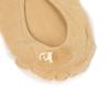 Women's Low-Cut Velvet Five-Toe Socks with Heel Silicone Grips