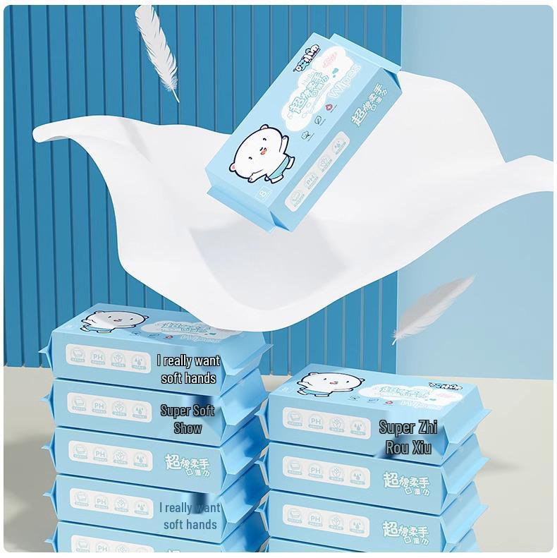 Neuankömmling: Tragbare Feuchttücher für Kinder und Babys - Perfekt für Hände, Mund und Po!