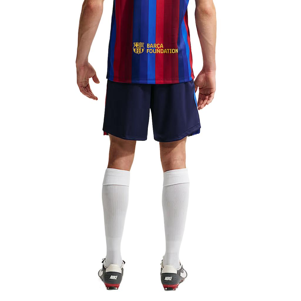 Men's Nike Dri FIT Soccer Bottoms Men's Dark Blue/Dark Red/Royal Blue/Mineral Yellow Moderate