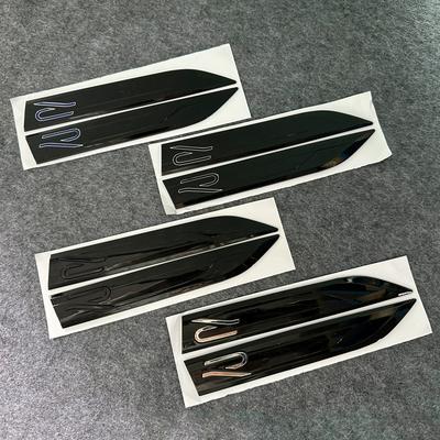 1 Par de Tiras Adhesivas para Parachoques Lateral de Guardabarros de Coche para R RLINE Polo BORA Golf Jetta Beetle Tiguan Touran Passat B8 T-Roc CC