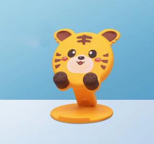 

Mobile Phone Holder Tablets Desk Stand Cute Resin Animal For iPad Smartphone Cat Dog Ornament Home Tabletop Decor Statues жёлтый