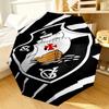 Ombrello con Emblema di Squadra di Calcio a 8 Stecche per Viaggio, Campeggio, Ombrello Leggero Portatile Casual, Essenziale per ogni Famiglia Regalo per le Vacanze