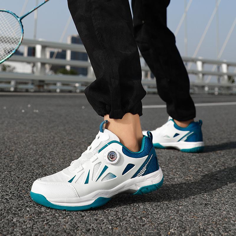 High Quality Knob Men's Tennis Shoes Breathable Women's Badminton Shoes Professional Table Tennis Sneakers Men tenis masculino