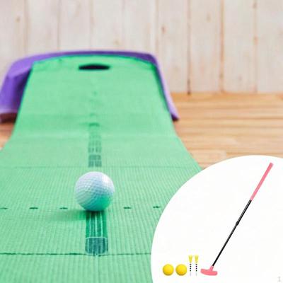 Putter de golf retráctil portátil, regalo para casa o oficina, antideslizante, para diestros y zurdos.