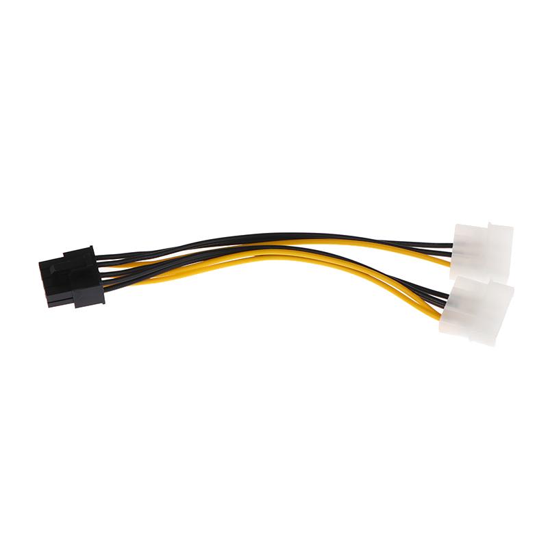 1/2/5 Stück 8-Pin-Grafikkarte Stecker auf Dual 4-Pin Buchse Videokarte Stromkabel Motherboard Stromerweiterungsadapterkabel