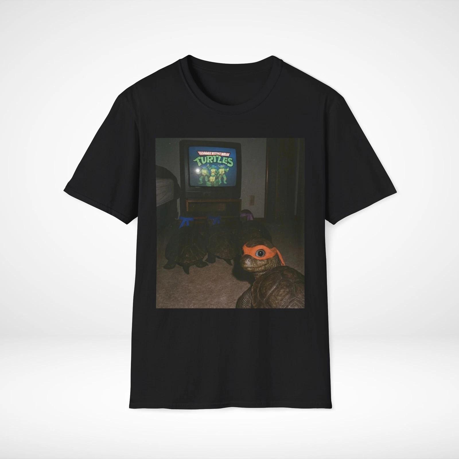 Ninja Turtles T-Shirt, Teenage Mutant Ninja Turtles, Retro Cartoon Tee, Comic S