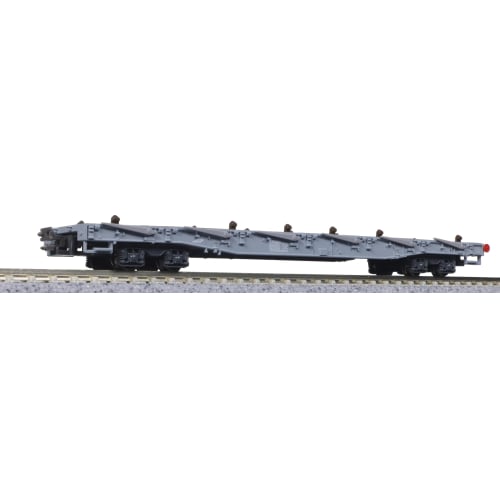 KATO N gauge Rhaetian Railway flat car R-w 8203 model railroad freight car