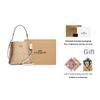 New COACH Mollie Artificial Leather Bucket Bag, Handbag, Shoulder Bag, Crossbody Bag Regular Women's Khaki CA582-IMDQC
