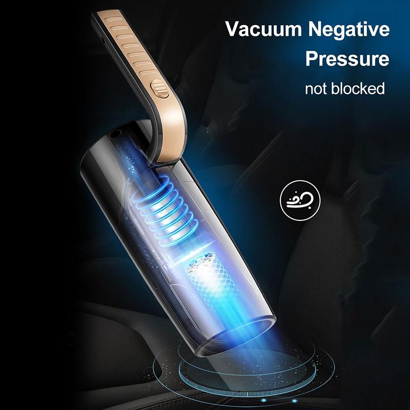 7000PA 120W Car Vacuum Cleaner Portable Wired Mini Handheld High Power Vaccum Cleaner With Cigarette