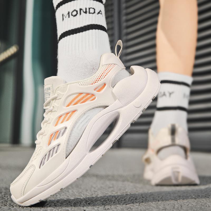 Fashion Sandals for Men's Summer Outerwear Breathable and Odor Resistant Hollow Toe Sports Slippers for Men's Outdoor Hole Beach Sandals