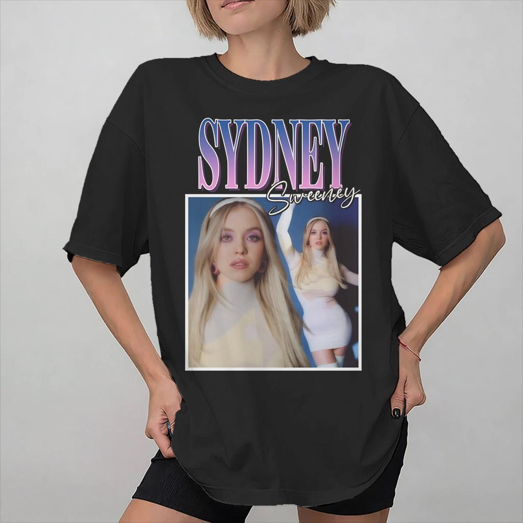 Cassie Howard Sydney Sweeney Apparel Unisex Women T Shirts Cotton Tee Graphic Printing Tops Tshirt