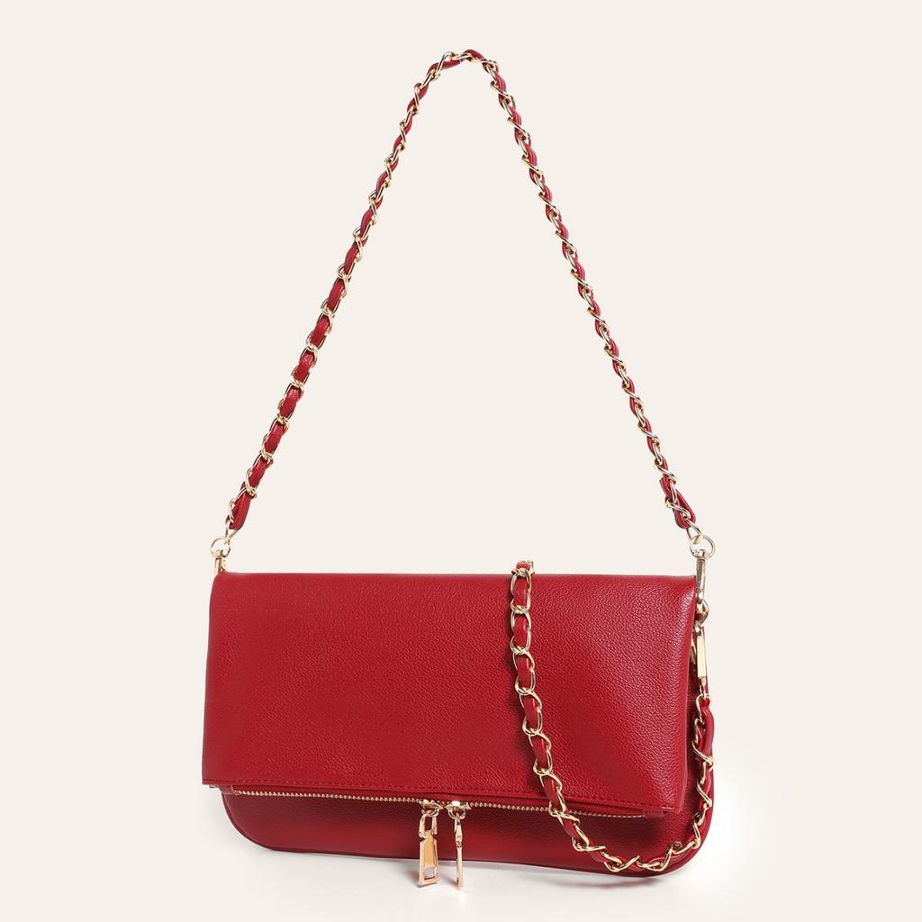 Mode d'été texture chaîne bandoulière messenger bag nouveau polyvalent décontracté petit sac carré version coréenne tempérament sac pour femme