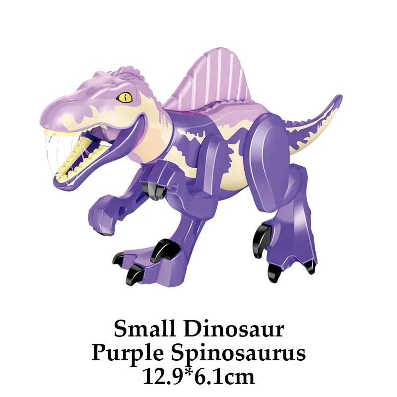 2025 Jurassic Dinosaurs World Park Spinosaurus Baryonyx Therizinosaurus Indominus Rex Building Blocks Bricks Kids Xmas Toys