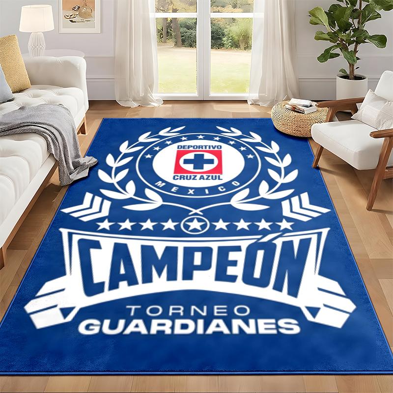 CruzAzul Carpet Door Mat for Living Room or Bedroom Protective Mat Under Chair Office Decoration Christmas Gift Birthday Present