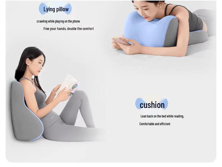 Ergonomic Lovemaking Pillow: Enhances Couples' Intimacy, Supports Women, Elevates Hips, Perfect for Foreplay, Comfortable and Joyful.