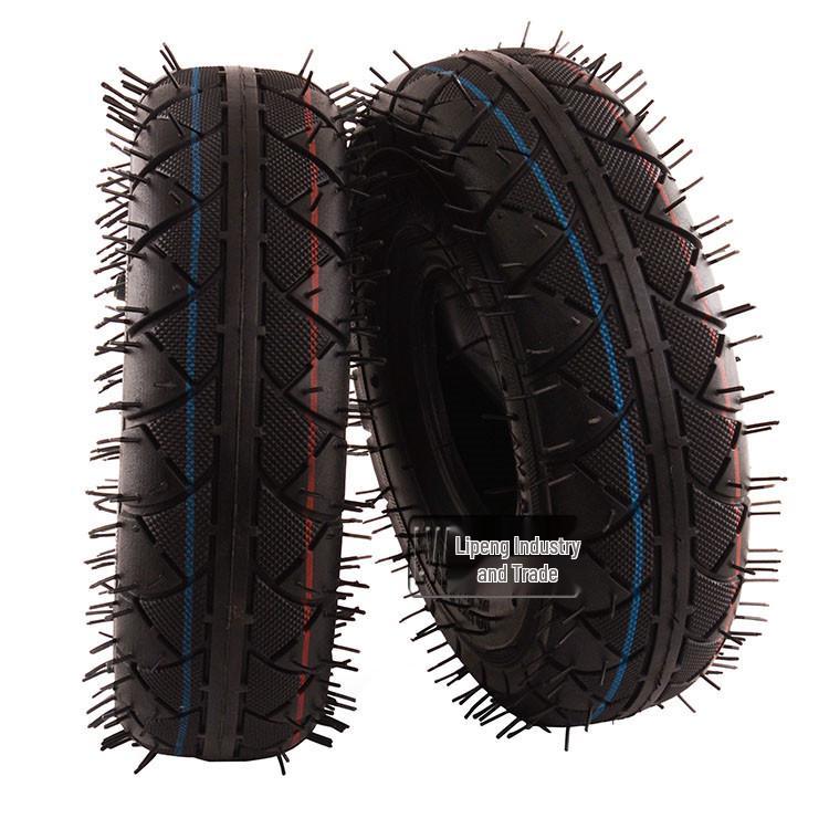 Electric ATV Beach Car with Inflatable Tires, 4.10/3.50-4 Inch, Compatible with Tiger and Little Dolphin Models